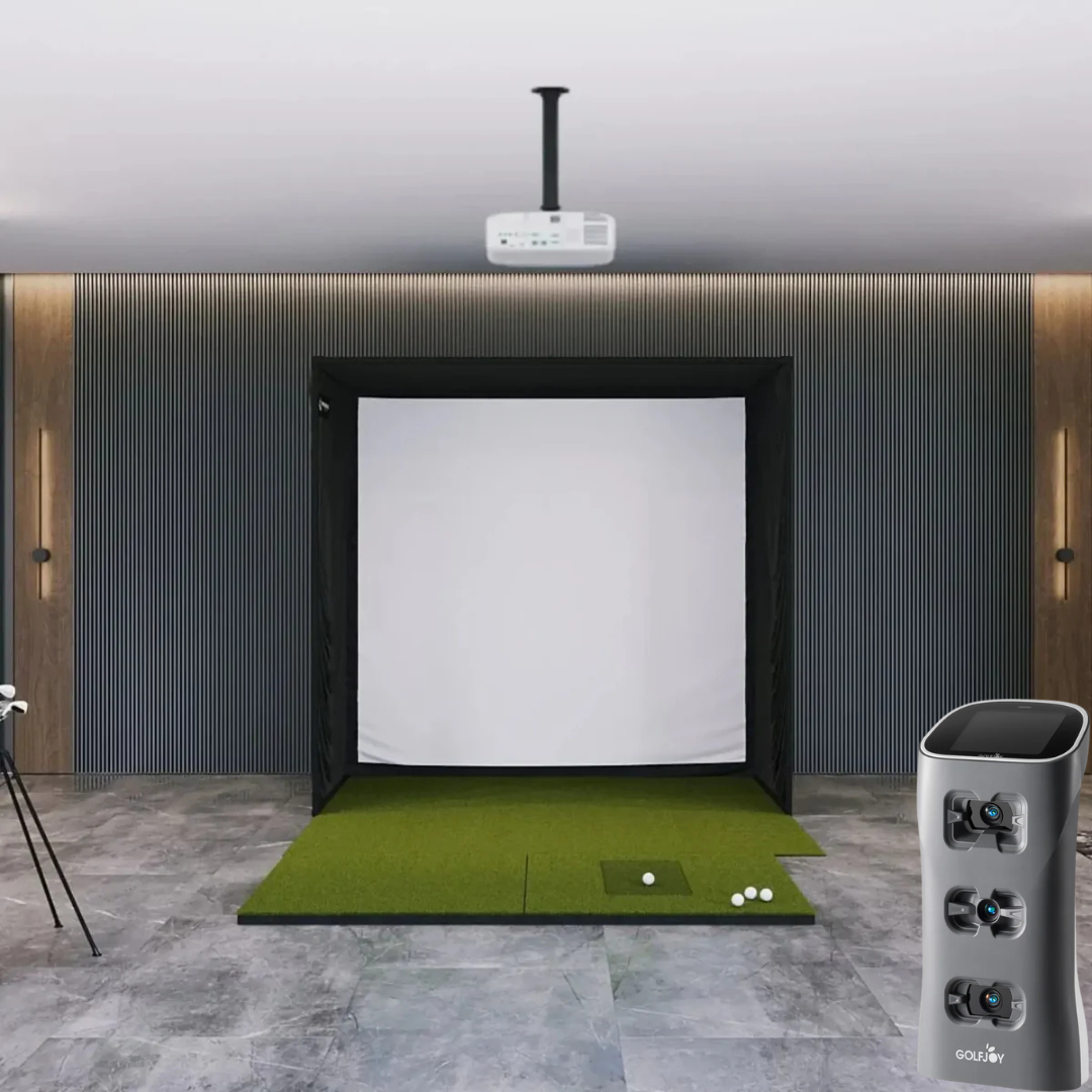 GolfJoy Spica 3 Golf Simulator - SIG8 Complete Package - Golf Sim Depot