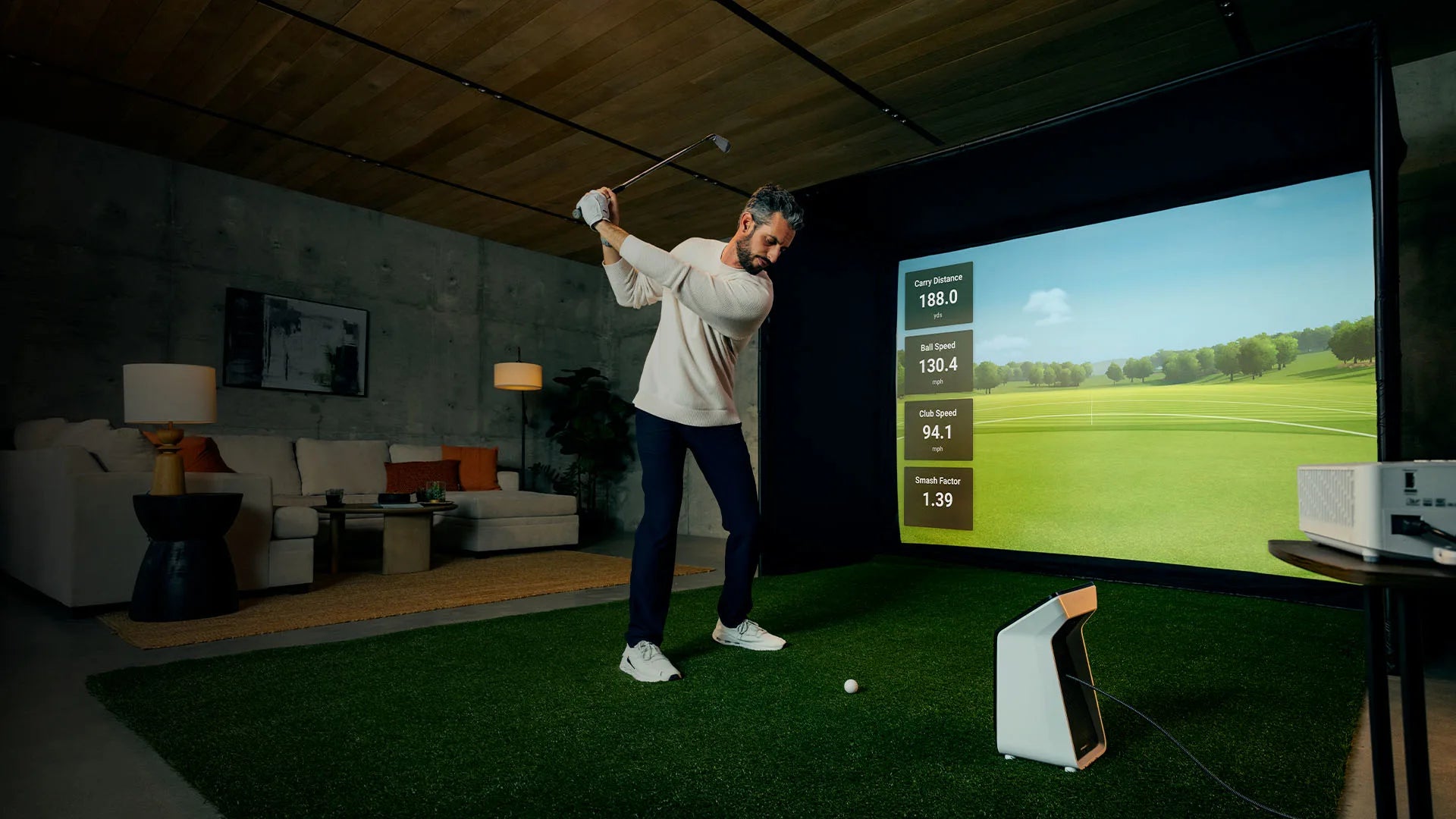 Garmin R50 Golf Simulator - SIG12 Complete Package - Golf Sim Depot