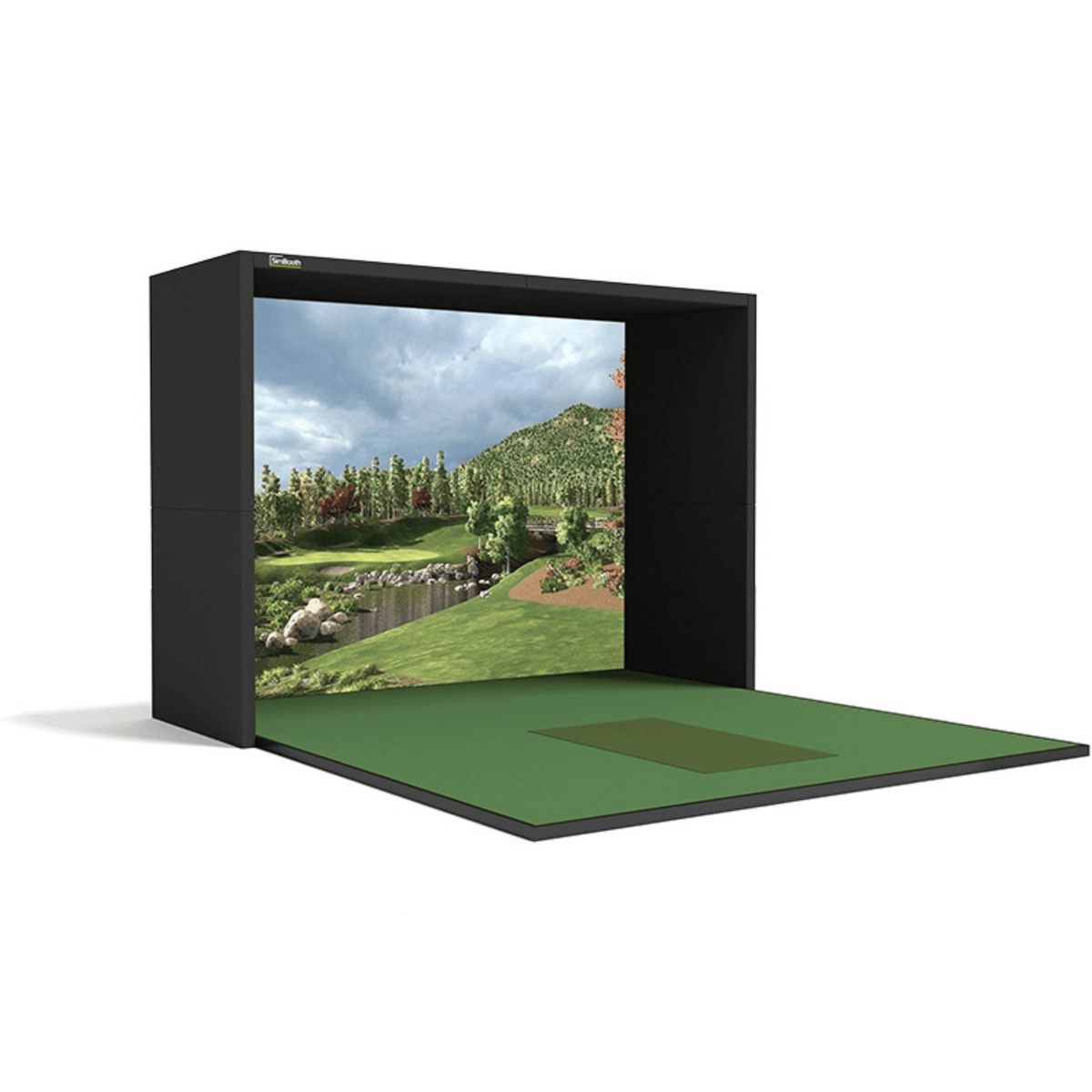 SimBooth 1 | Premium Golf Simulator Enclosure