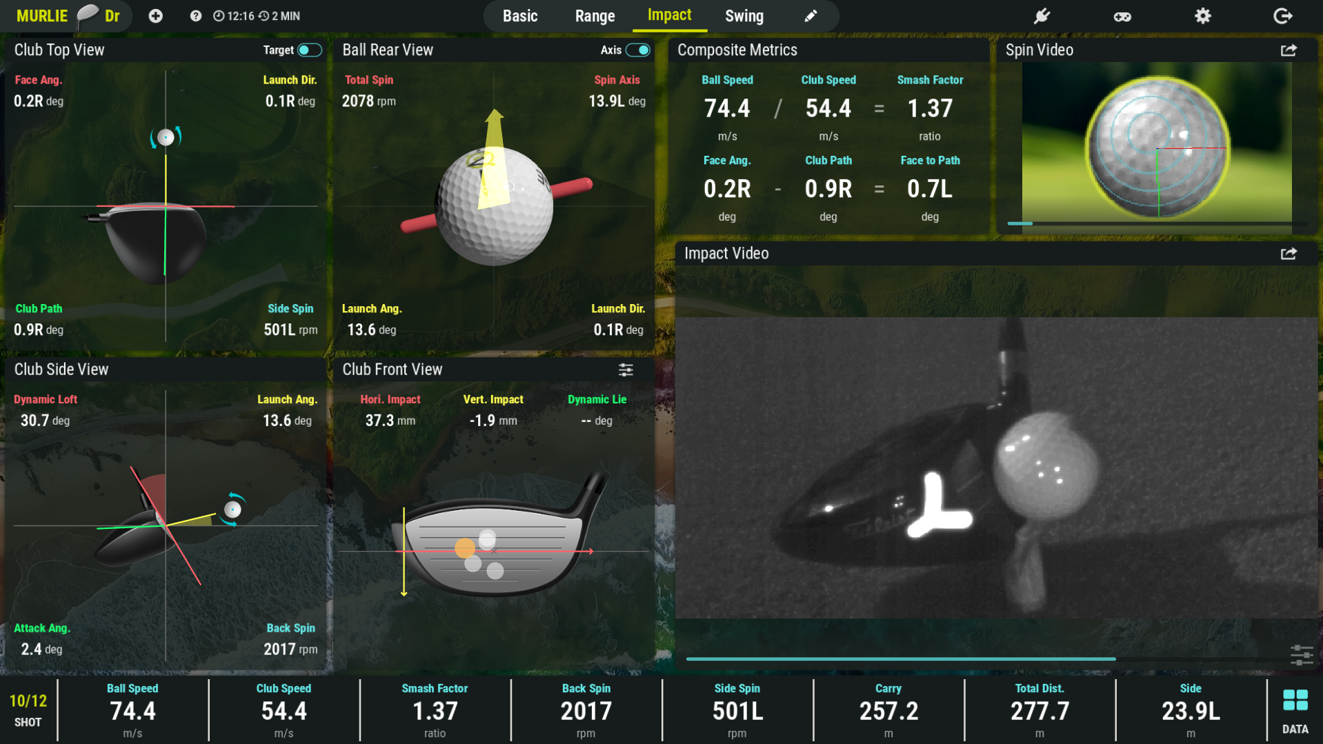 NVISAGE NEO-E Launch Monitor