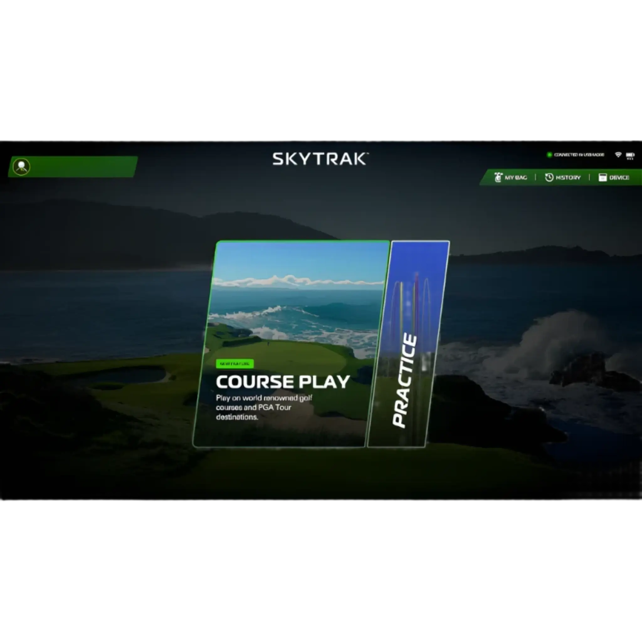 SkyTrak Course Play Software SkyTrak