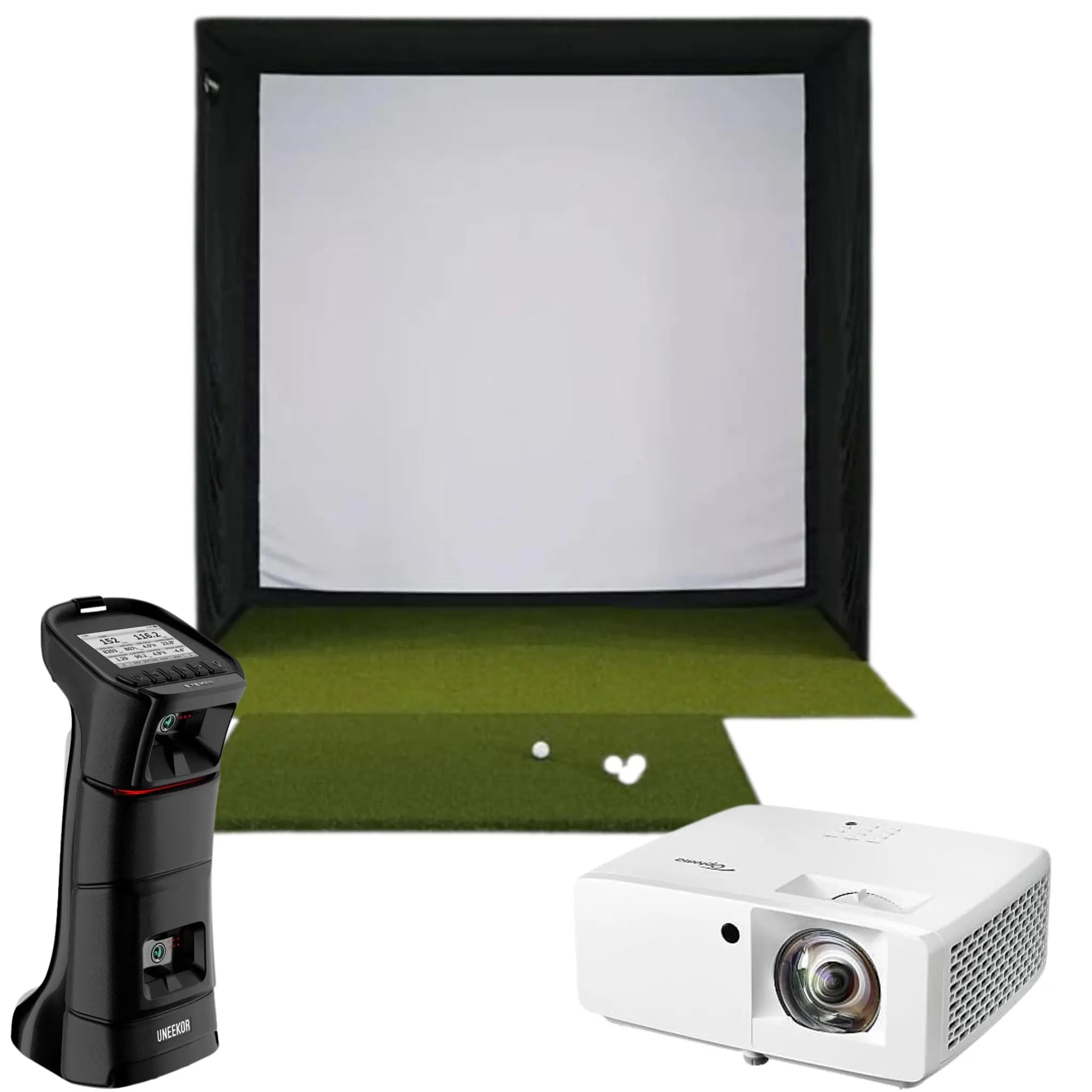 Uneekor EYE MINI SIG8 Golf Simulator Package Golf Sim Depot