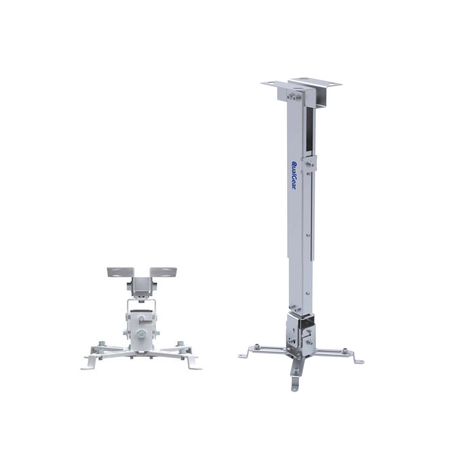 Universal Projector Ceiling Mount – Black or White - Golf Sim Depot