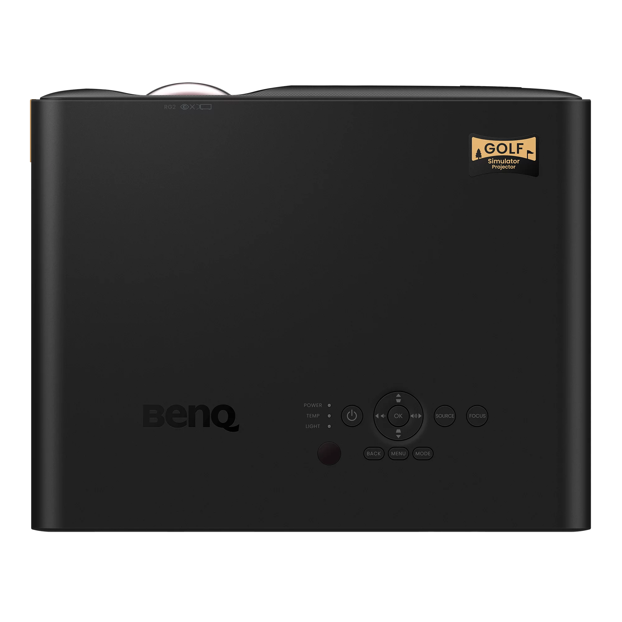 BenQ AH500ST - 1080p Short-Throw Laser Golf Simulator Projector | 4,000 Lumens - Golf Sim Depot