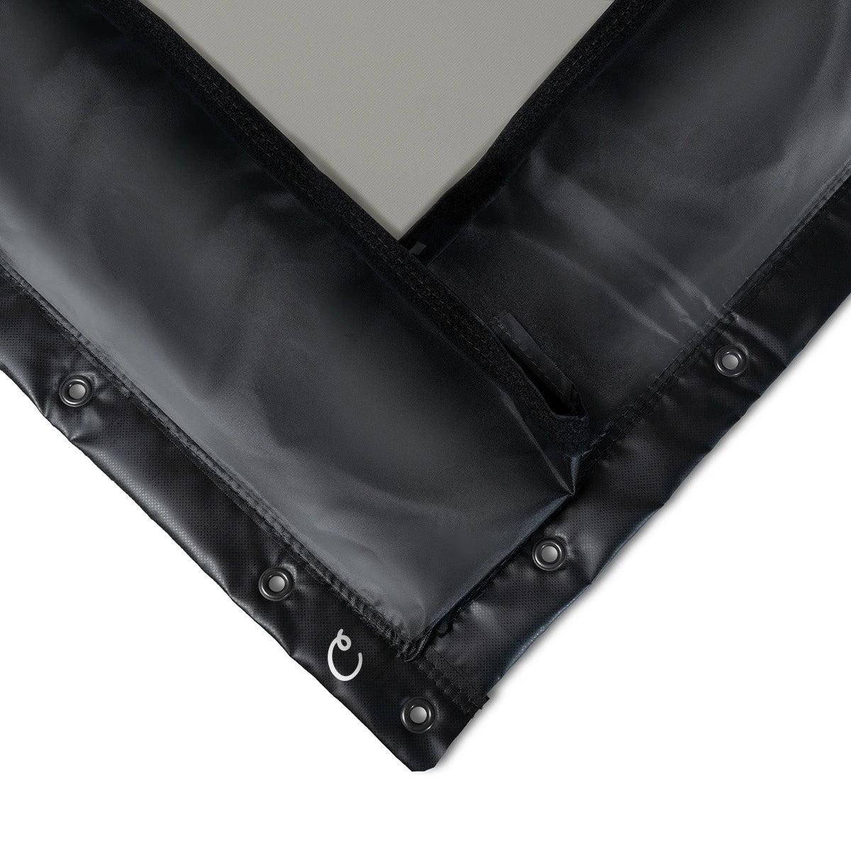 Carl's Place High-Contrast Gray Golf Impact Screen - Golf Sim Depot