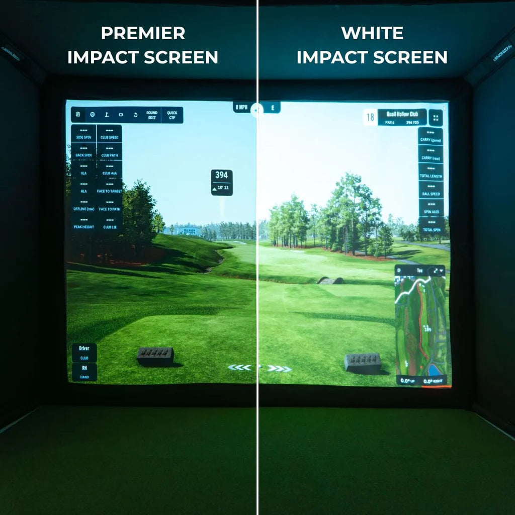 Golf Simulator Impact Screen - SIGPRO Premier - Golf Sim Depot