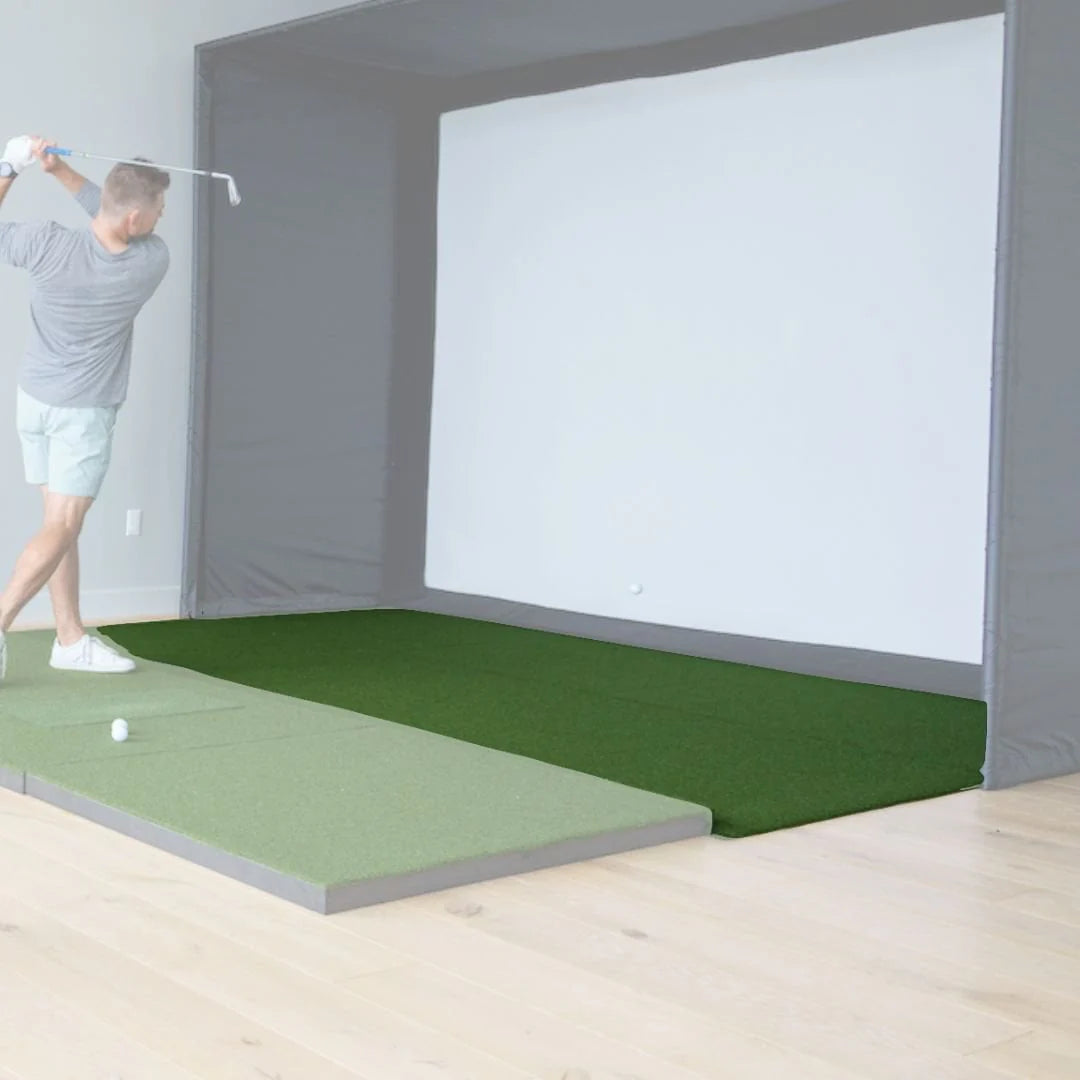 Landing Pad Mat for Golf Simulator Enclosures