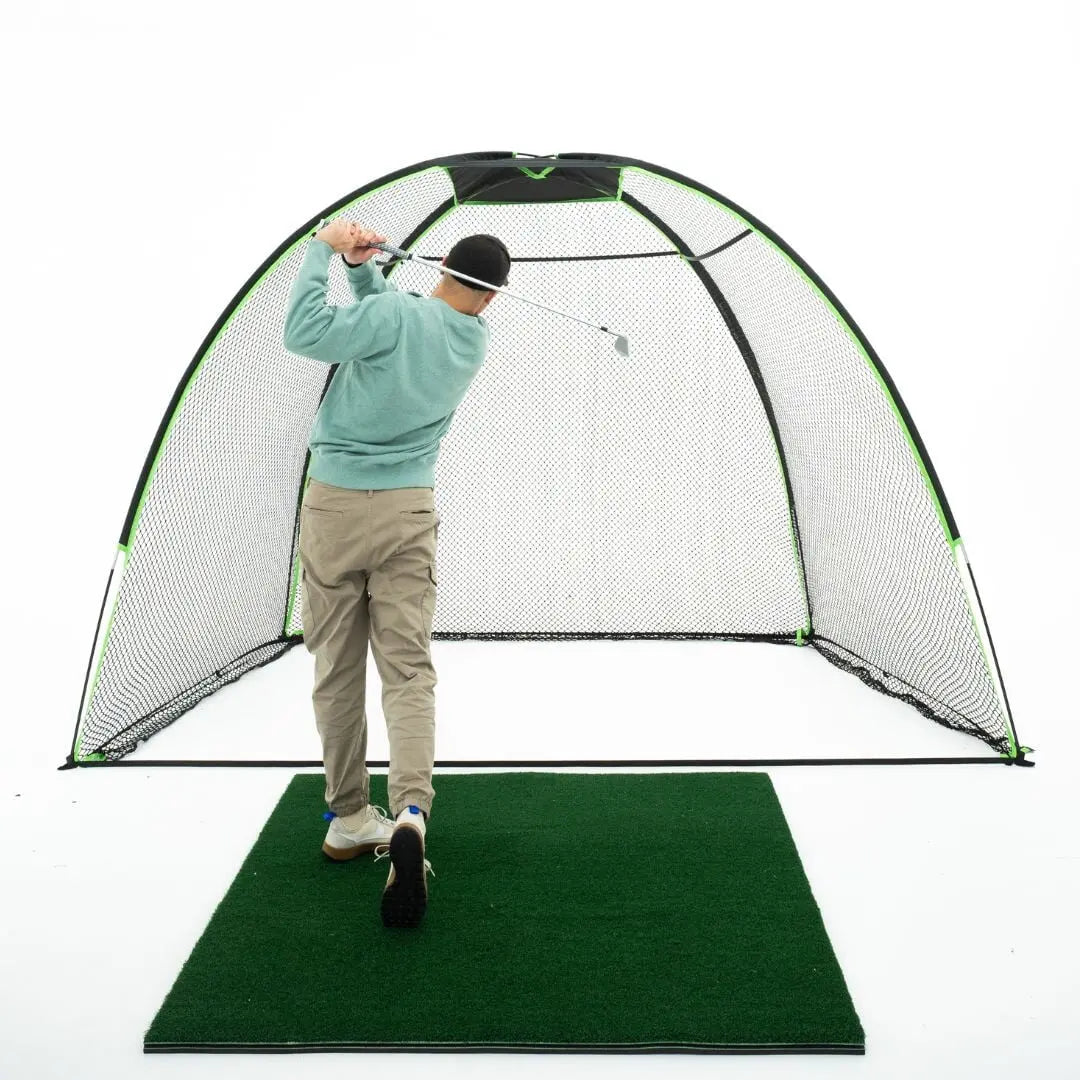 10' x 7' Rounded Golf Net The Indoor Golf Shop