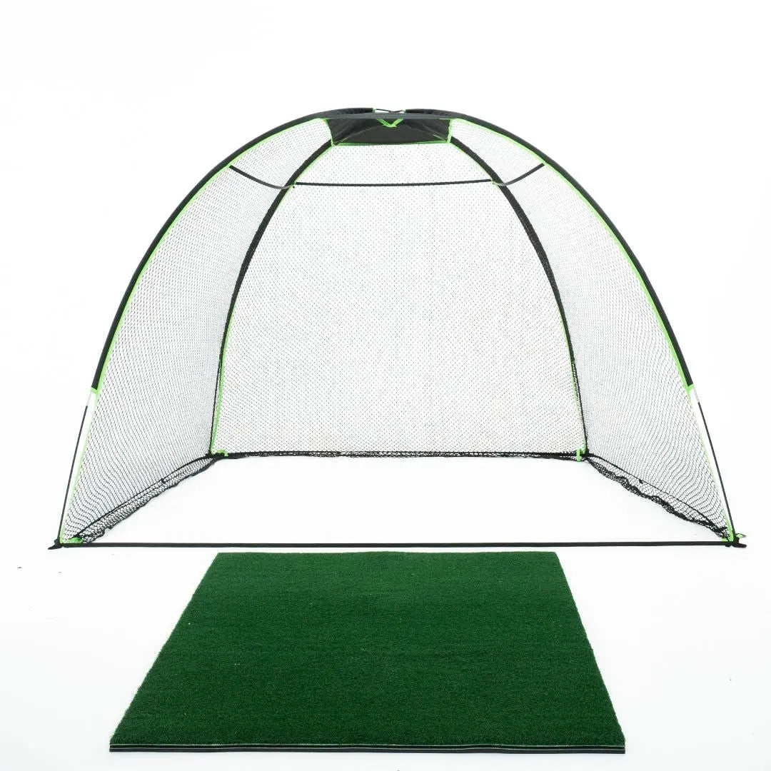 10' x 7' Rounded Golf Net The Indoor Golf Shop