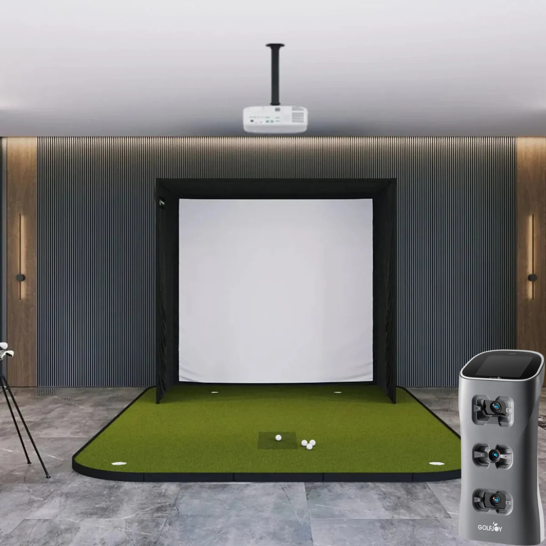 GolfJoy Spica 3 Golf Simulator - SIG8 Complete Package - Golf Sim Depot