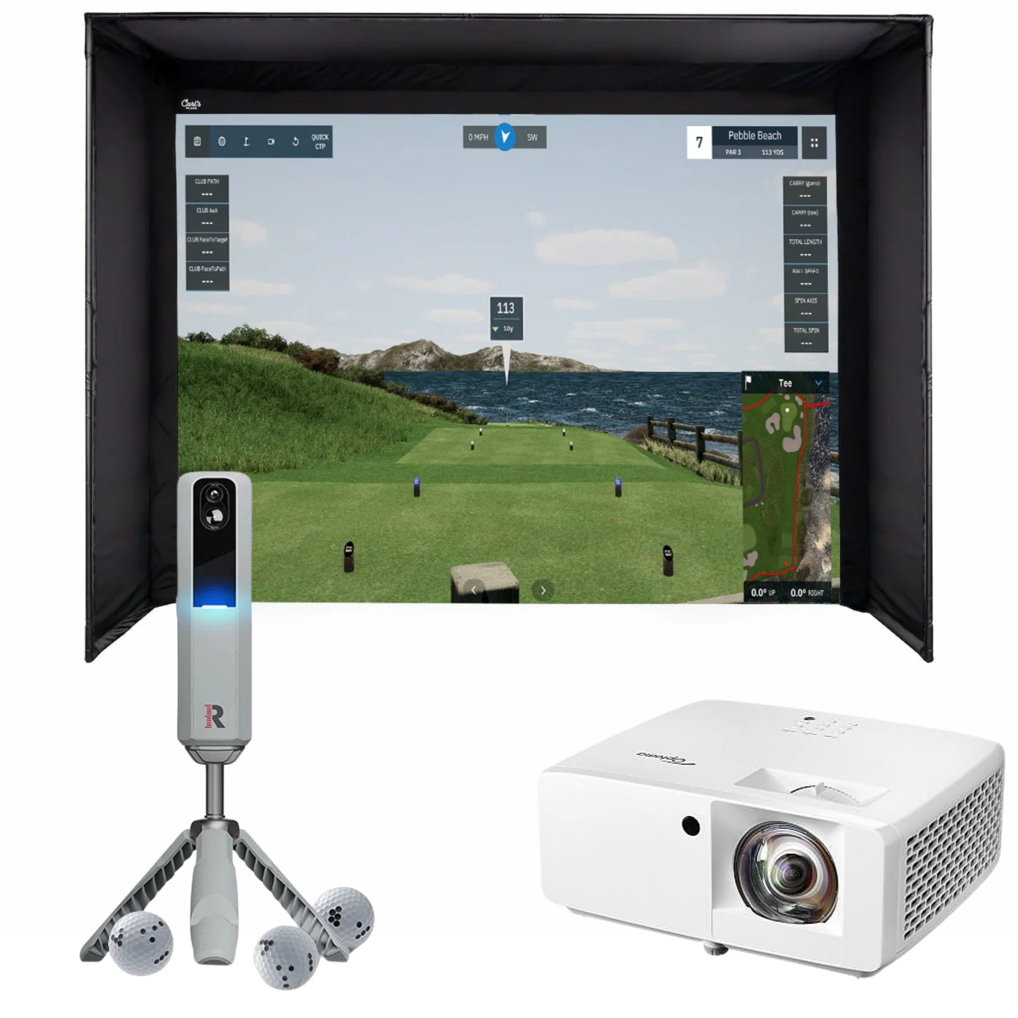 Rapsodo MLM2PRO™ DIY Golf Simulator Package