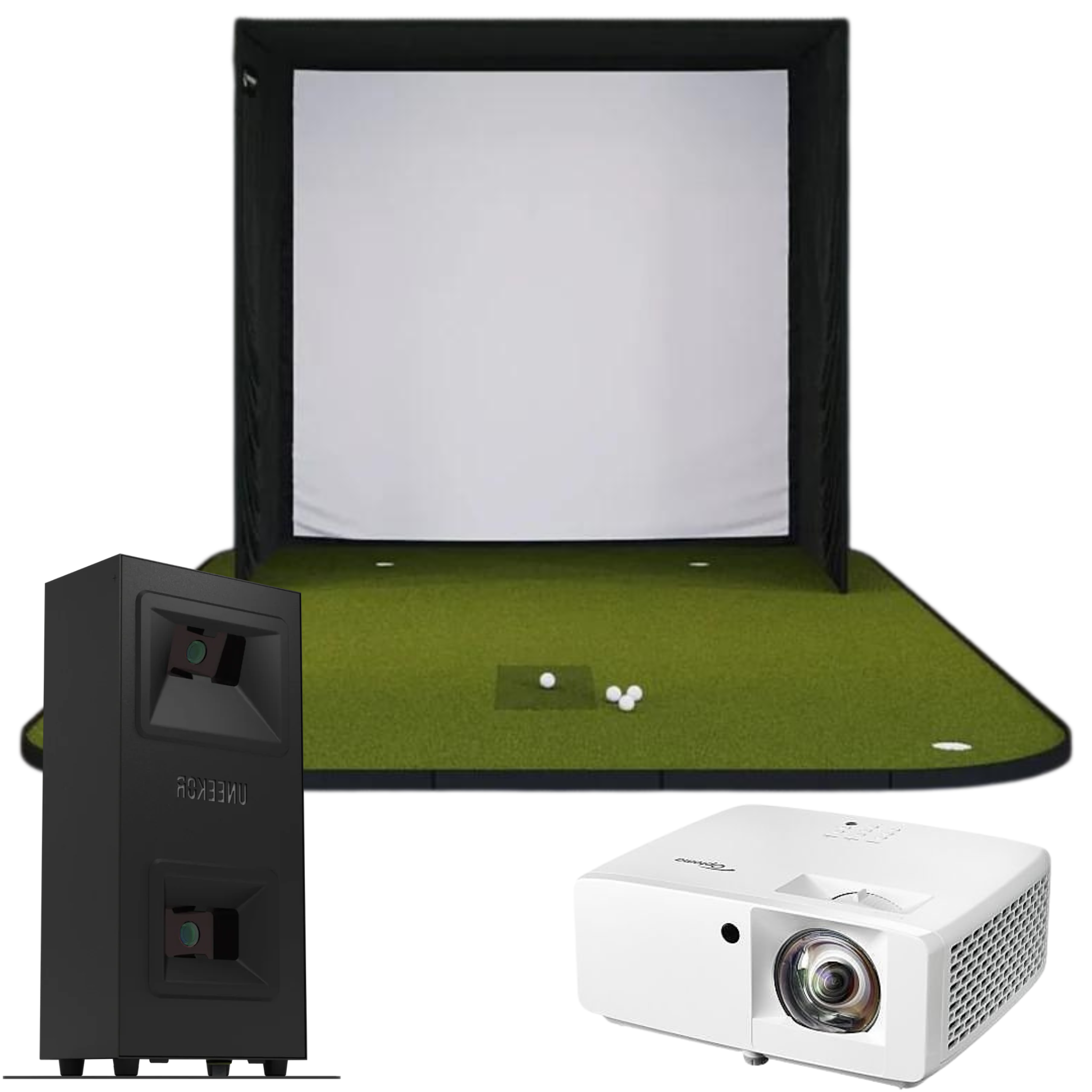 Uneekor EYE MINI LITE SIG8 Golf Simulator Package