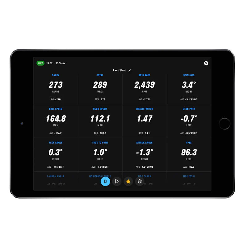 Full Swing Kit Launch Monitor - App