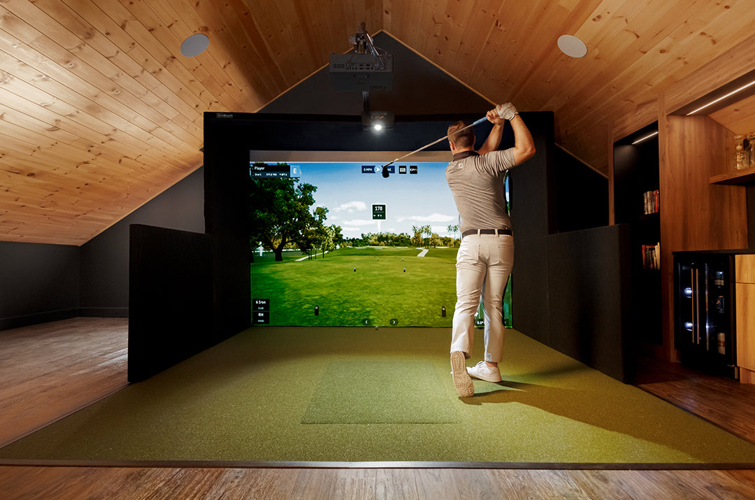 SimBooth 1 | Premium Golf Simulator Enclosure
