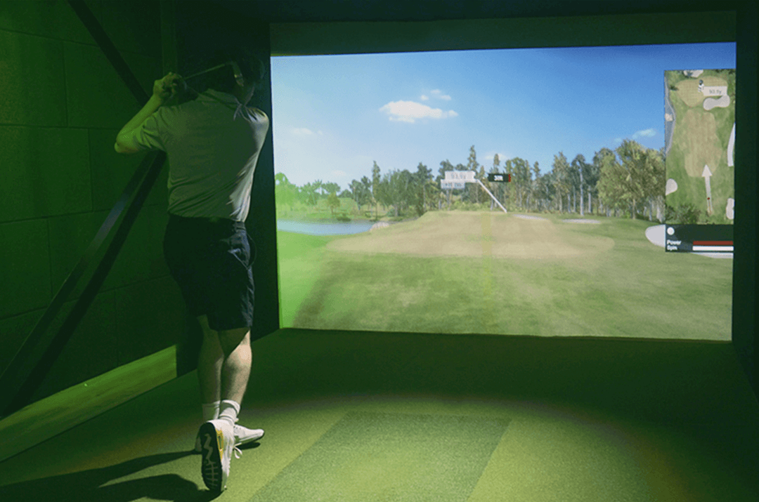 SimBooth 1 | Premium Golf Simulator Enclosure