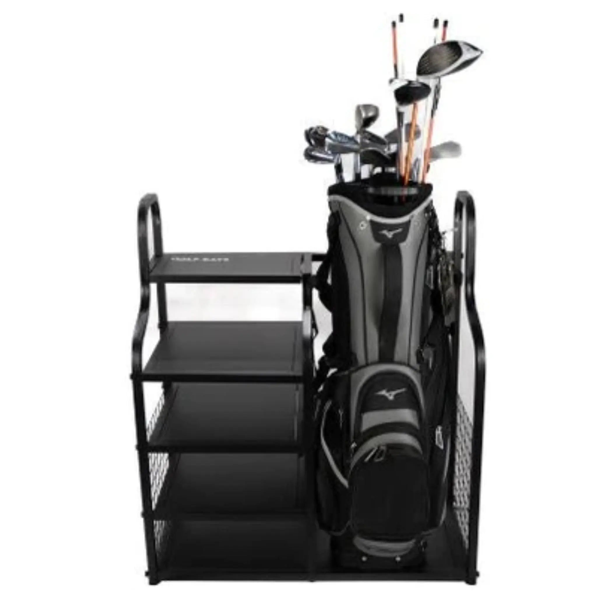 Golfbays Single Golf Bag Display Organizer Golfbays