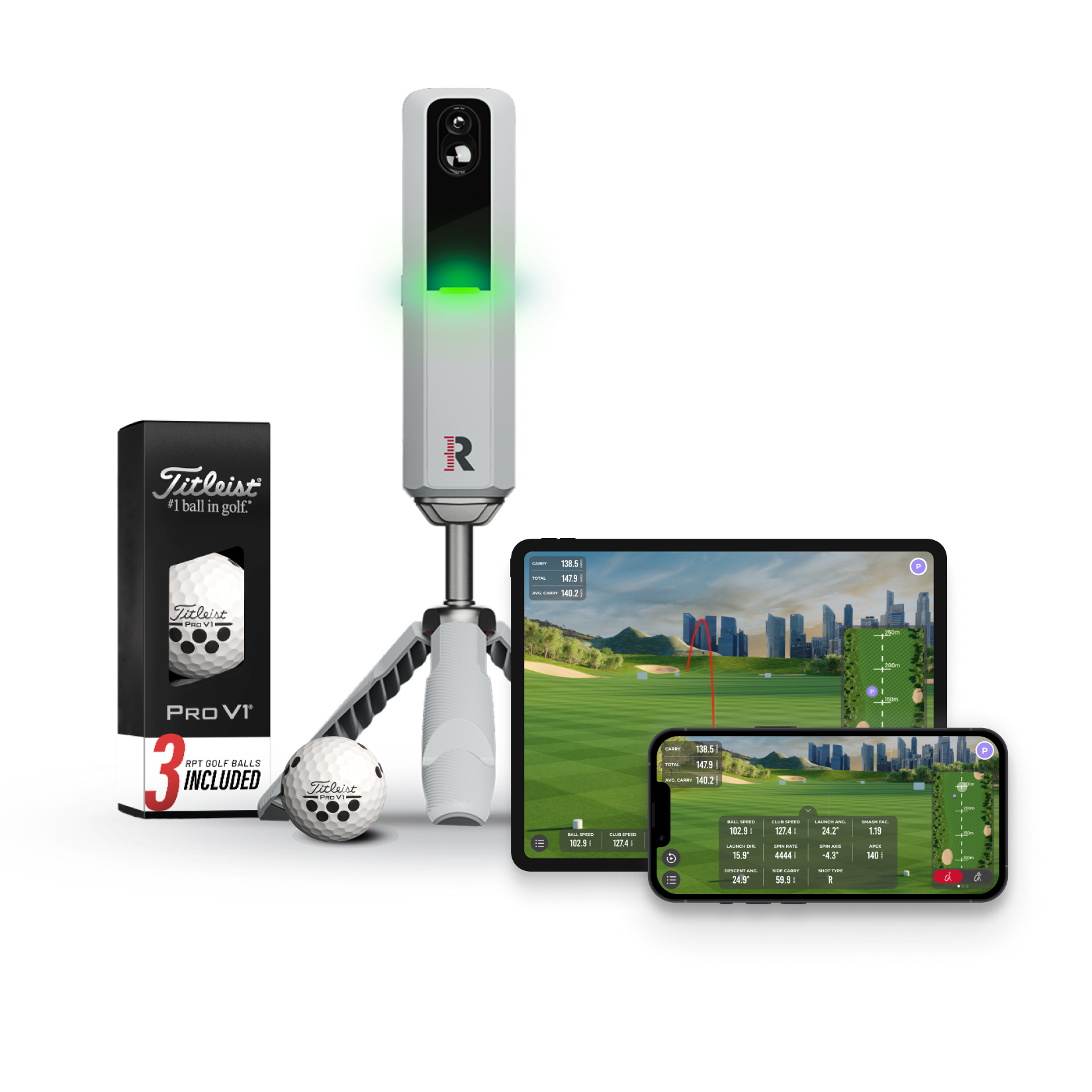 Rapsodo MLM2PRO™ Mobile Launch Monitor & Golf Simulator | Golf Sim