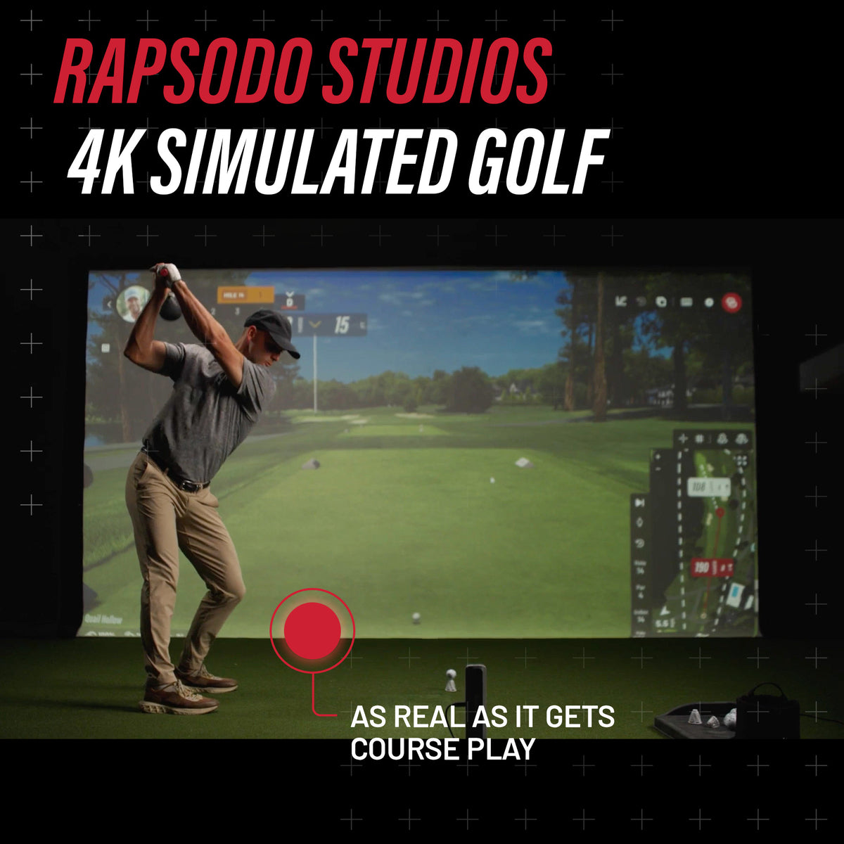 Rapsodo MLM2XPRO Launch Monitor & Simulator