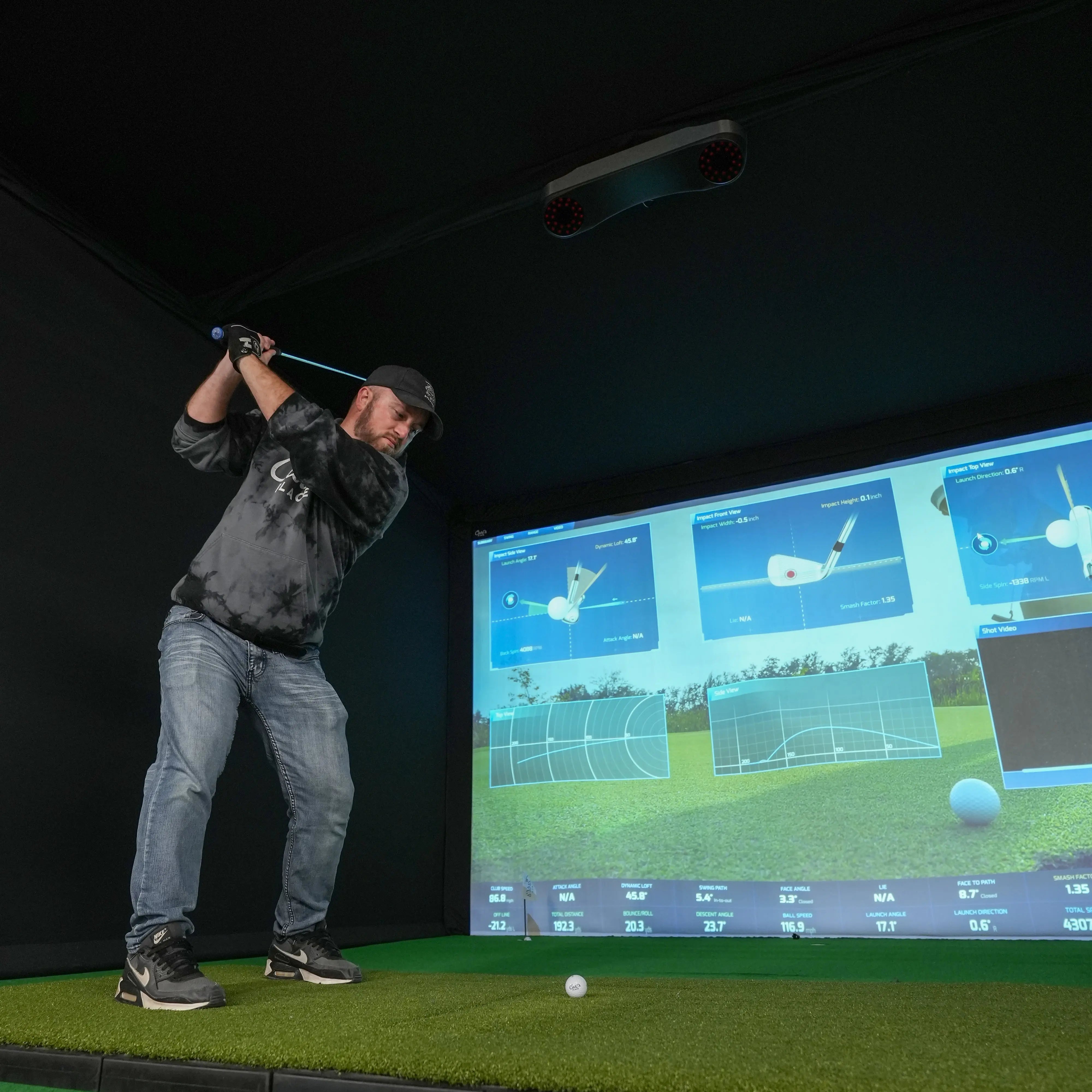 ProTee VX Launch Monitor Golf Simulator