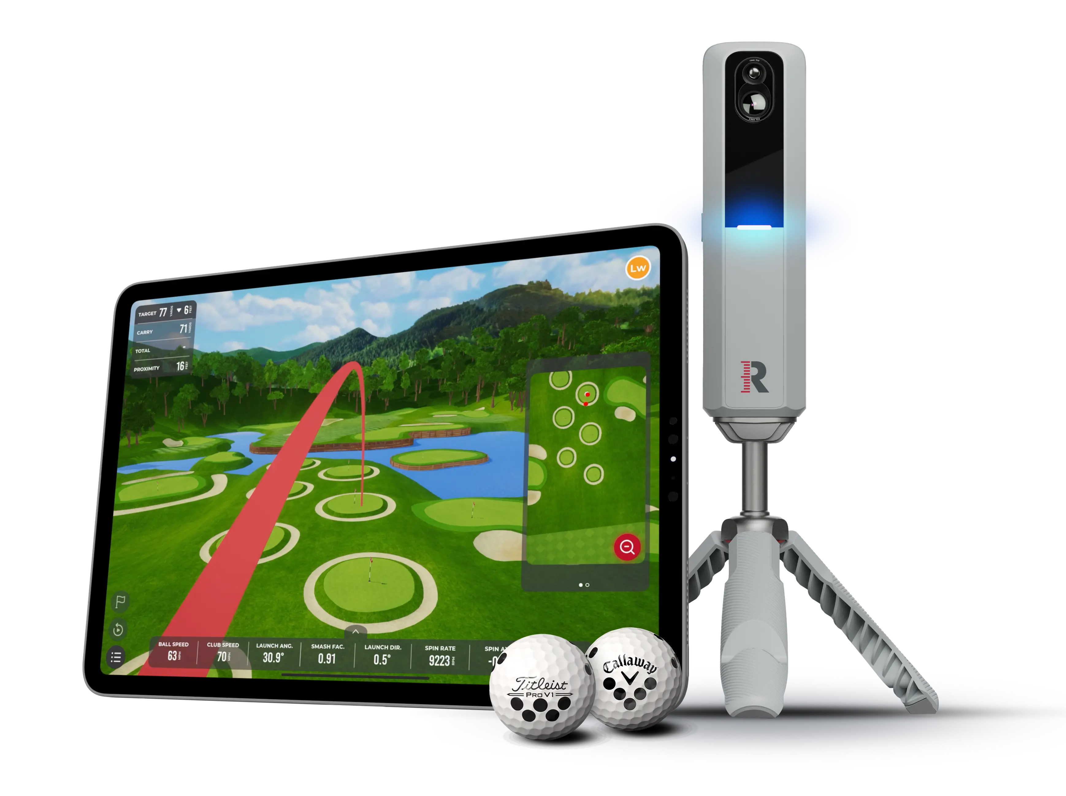 Rapsodo MLM2PRO™ Mobile Launch Monitor & Golf Simulator Rapsodo