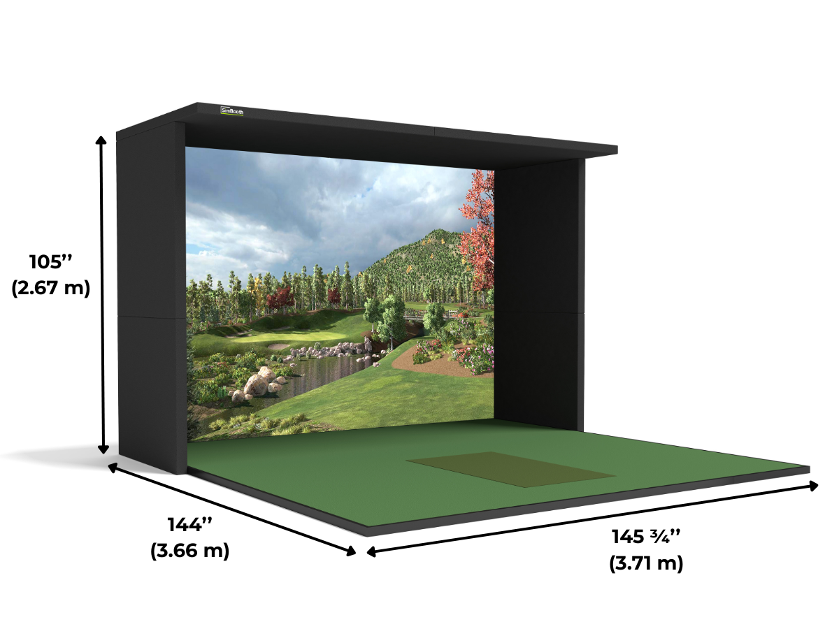 SimBooth 2 | Premium Golf Simulator Enclosure