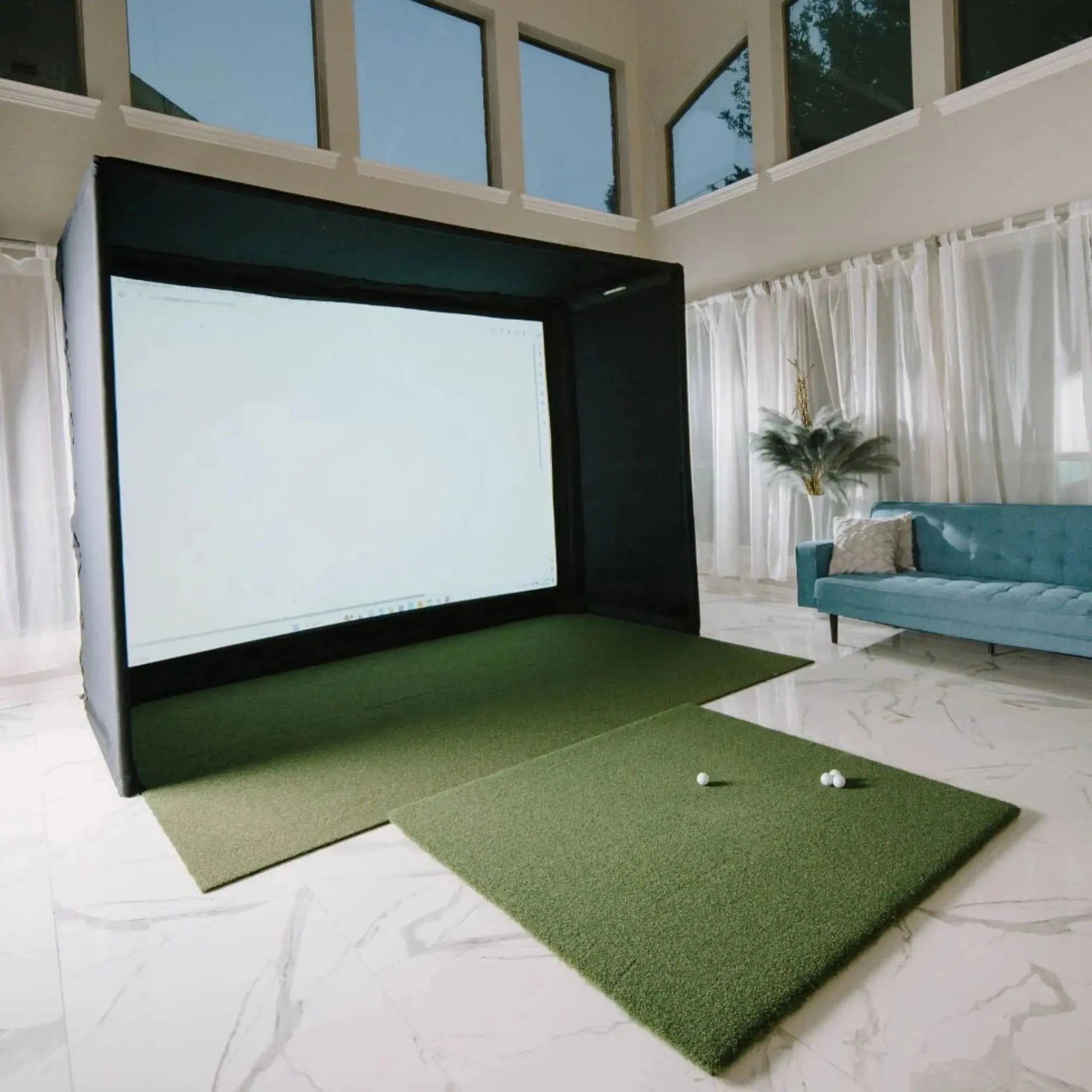 SIG10 Golf Simulator Enclosure The Indoor Golf Shop