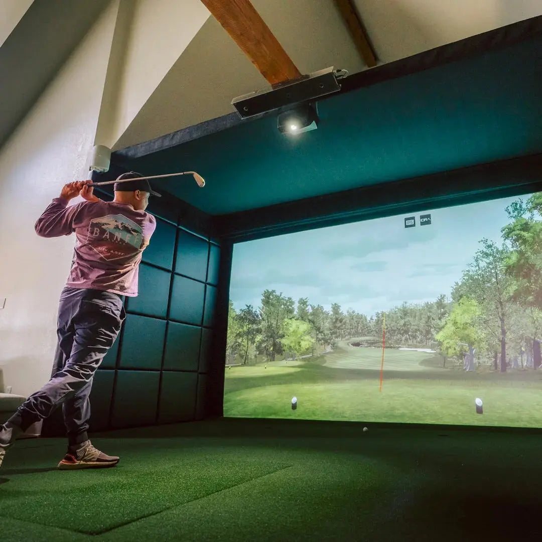 SIGPRO Golf Simulator Wall Padding The Indoor Golf Shop