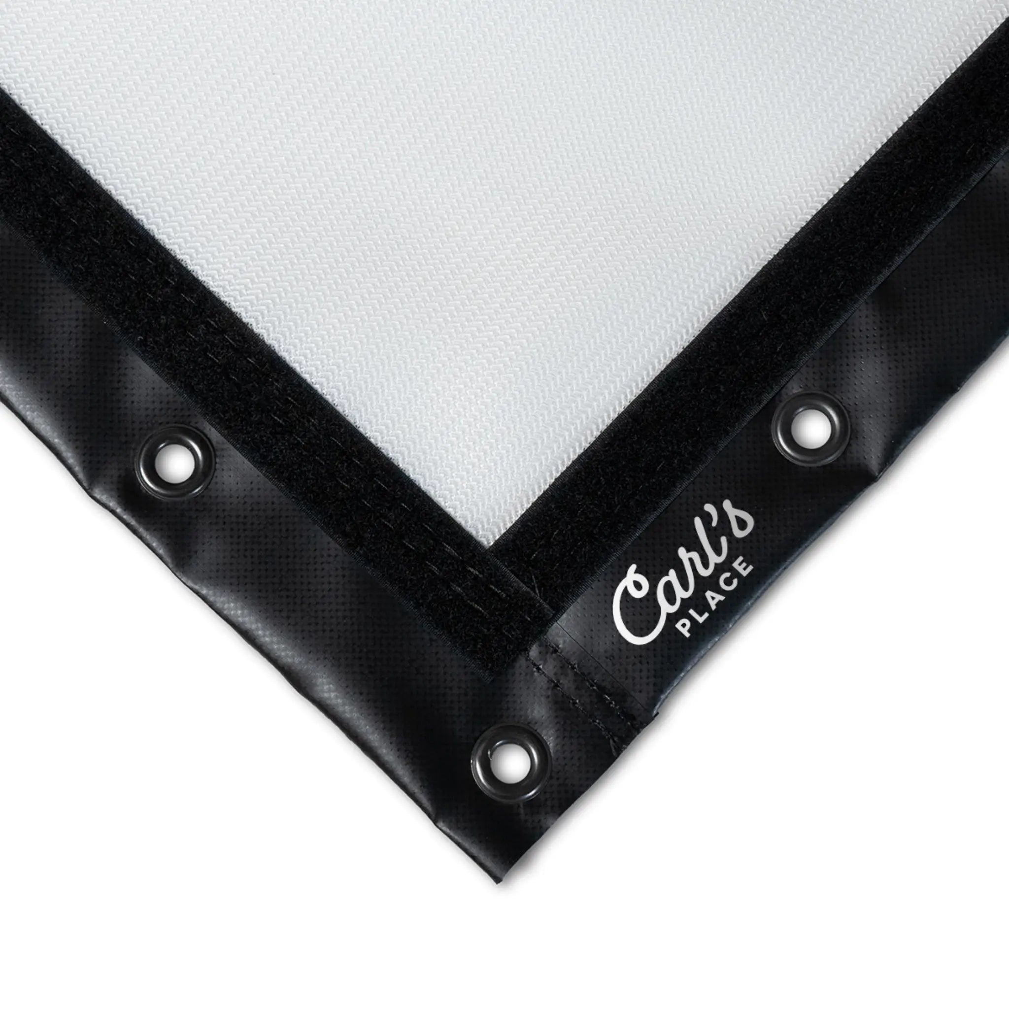 Carl's Place High-Contrast Gray Golf Impact Screen - Golf Sim Depot