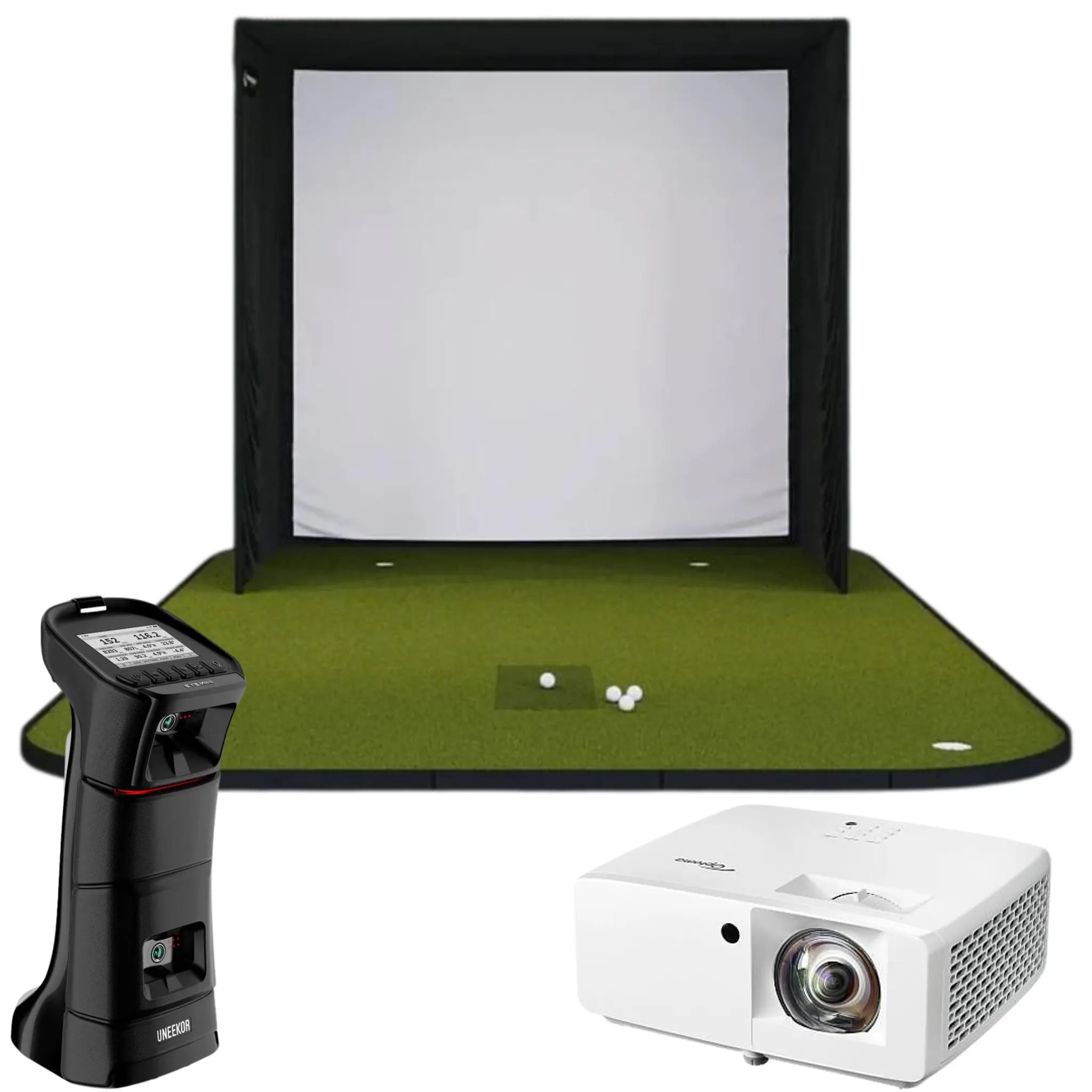 Uneekor EYE MINI SIG8 Golf Simulator Package Golf Sim Depot