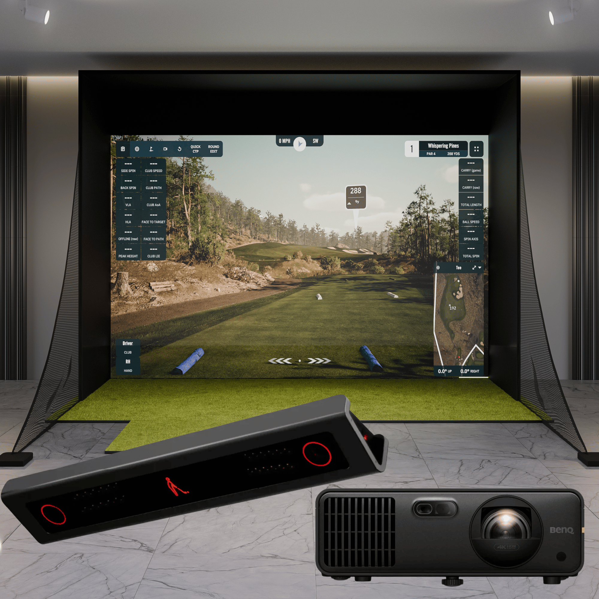 VTrack Golf Simulator Package
