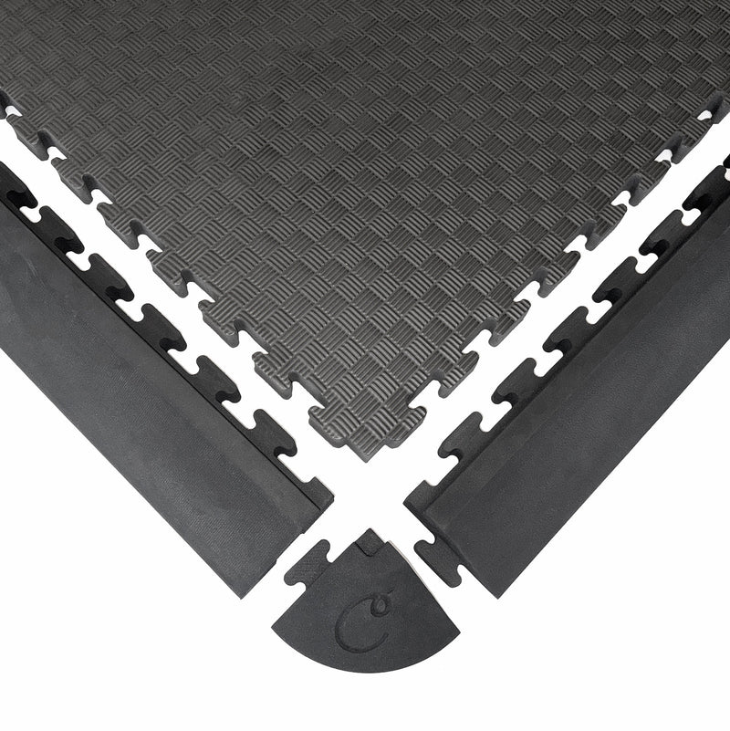 Carl’s Golf Room Floor Tile System | Modular Foam Flooring with Edging ...