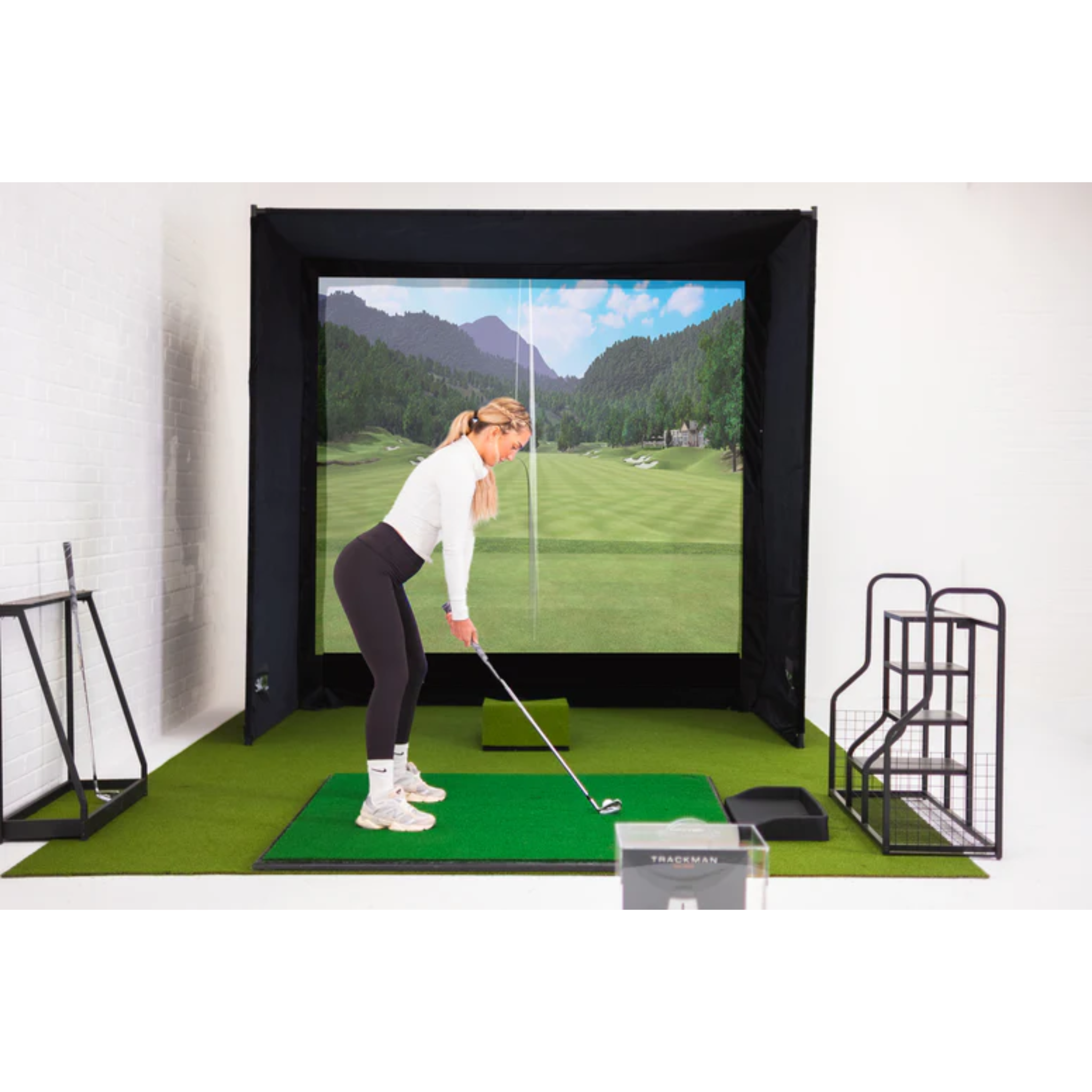 Golfbays SimBox Golf Simulator Enclosure