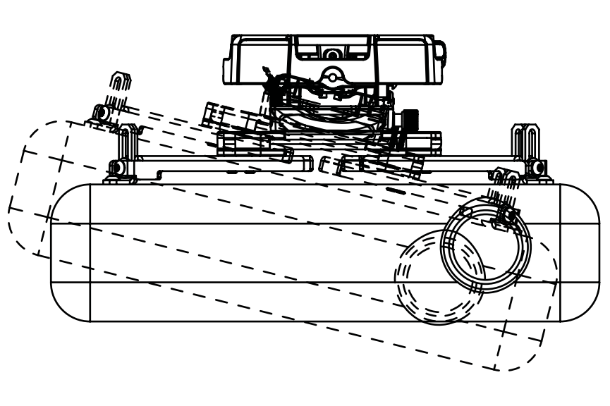 Flush-Mount Projector Mount