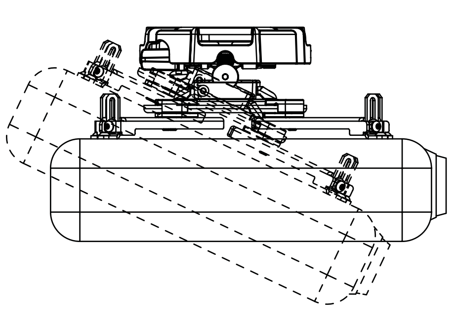 Flush-Mount Projector Mount